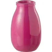 J-Line Vase glass orange pink large
