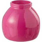 J-Line Vase glass orange pink small