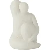 J-Line Figurine moderne venus ciment blanc large