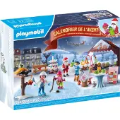 Playmobil 71472 Calendrier de l'Avent Voyage au marché de Noël