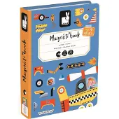 Janod - Magnéti'book Bolides - Jeu magnétique éducatif - Dès 3 Ans