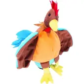 Beleduc Marionnette à Main Coq Teddy