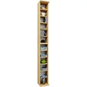 VCM Bois CD DVD Stand Rangement Étagère sur pied Bibliothèque Déco Étagère Bigol Bois CD DVD Stand Rangement Étagère sur pied Bibliothèque Déco Étagère Bigol