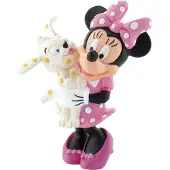 BULLYLAND Mickey Mouse Clubhouse Figurine Minnie et son chien 7 cm BULA15329