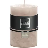 J-Line Bougie cylindre sable m 39h