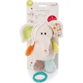 Nici MFN éléphant Dundi en peluche à suspendre avec la machine à jouets, 18cm