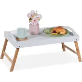 Relaxdays Plateau de lit