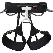 Petzl - Harnais d'escalade et d'alpinisme - Aquila Noir en Aluminium - Taille S