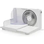 Tristar EM-2098 Slicer - Lame en acier inoxydable de 170 mm - 150 W - Couteau électrique - Lame de coupe en acier inoxydable - Pliable