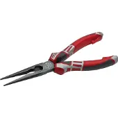 Nws Serie 69 Straight Half Round Nose Pliers 205 Mm Rouge