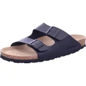 Rohde Chaussures pour hommes Grado, pantoufles, sandales, noires, pour le quotidien
