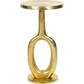 Beliani Table D'appoint Doré Apiti