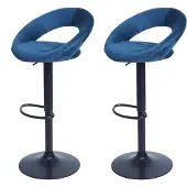 Mendler Tabouret de bar -F46 (lot de 2)