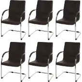 MCW Chaise de salle à manger Perm (lot de 6)
