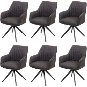 MCW Chaise de salle à manger -H73 (lot de 6)