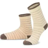 Normani Chaussettes beige / marron / gris