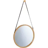 Relaxdays Miroir suspendu (38 cm)