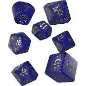 Q-workshop Meowster Dice 7 Packs Bleu Enfants