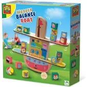 SES Creative Jeu Éducatif Bateau à Équilibre en Bois SES Créatif
