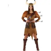 Atosa Déguisement De Femme Viking
