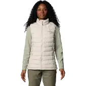 Columbia Powder Lite Ii Vest Beige S Femme