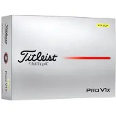 Titleist Pro V1x 2025 Yellow Standard Balles de golf