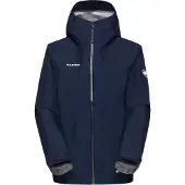 Mammut - Veste de randonnée imperméable en GORE-TEX ePE - Crater Light HS Hooded Jacket Women Marine - Taille L - Navy