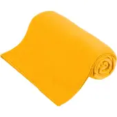 Teesa Couverture polaire 130x150 cm - jaune (150 x 130 cm)