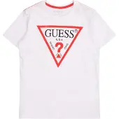 GUESS T-shirt enfant MILLO garcons - Blanc - 8 ans