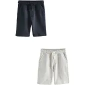 Next Pantalon bleu marine / gris clair