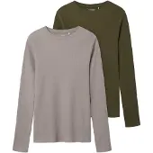 TWO SOON T-Shirt gris / vert
