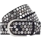 B.belt Ceinture noir / argent
