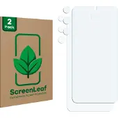 ScreenLeaf Film de protection d'écran, Protection d'écran Écologique, Clear, Anti-Rayures (Samsung Galaxy S25), Téléphone portable : film de protection, Transparent