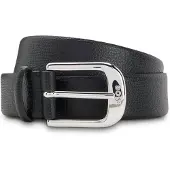 BOSS Ceinture en cuir grainé italien avec boucle à ardillon lisse