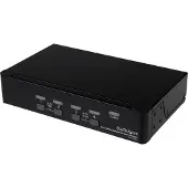 StarTech.com 4 Port Usb Displayport Kvm Switch Noir