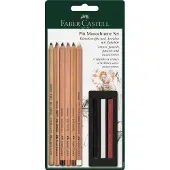 Faber-Castell Kit Pitt Monochrome (9x)