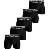 Björn Borg Boxers Cotton Stretch 5-Pack Noir