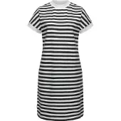 Ragwear Robe d’été 'Katchi' noir / blanc