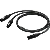 Procab Pra736/1.5 Audio Cable Argenté