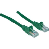 Intellinet Network Patch Cable, Cat6, 20m, Green, CCA, U/UTP, PVC, RJ45, Gold Plated Contacts, Snagless, Booted, Lifetime Warranty, Polybag - Cordon de raccordement - RJ-45 (M) pour RJ-45 (M) -...