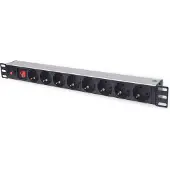 Intellinet 713986 Multiprise 8x 3m raccordement noir