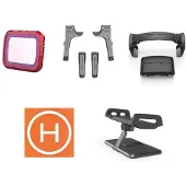 PGYtech Accessoires Combo (Kit d'accessoires pour drones, DJI Mavic Air 2), Drone : accessoires, Gris
