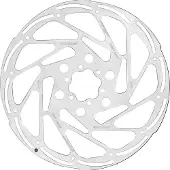 TRP R2 6b Brake Disc Argenté 140 mm