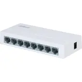 Dahua Commutateur Ethernet - 8 ports - Non géré - 8 x 10/100 Mbps - Internet - Répartiteur réseau - PFS3005-8ET-L