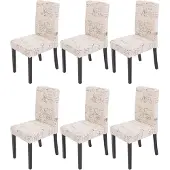 Mendler Chaise de salle à manger Littau (lot de 6)