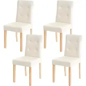 MCW Chaise de salle à manger -E58 (lot de 4)