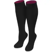 Normani Chaussettes montantes baie / noir