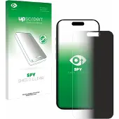 Upscreen Spy Shield Protection Anti-Espion (Apple iPhone 15), Téléphone portable : film de protection, Bleu