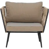 Bloomingville Chaise longue Pavone marron