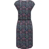 Ragwear Robe 'Lilithe Ikat' bleu foncé / rose